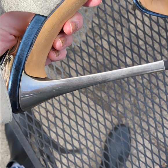 Giuseppe Zanotti suede heels size 37 1/2 - Picture 6 of 6